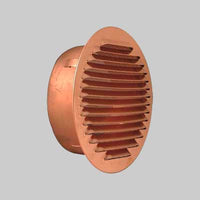GRIGLIA DI AERAZIONE TONDA IN RAME Ø 150 mm