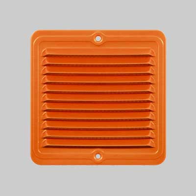 GRIGLIA DI AERAZIONE QUADRA IN RAME mm 230x230