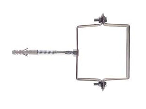 COLLARI PER PLUVIALI QUADRI SCP-V- - SCP-V mm.100x100  tassello ø mm.10 - 10 pezzi FISCHER