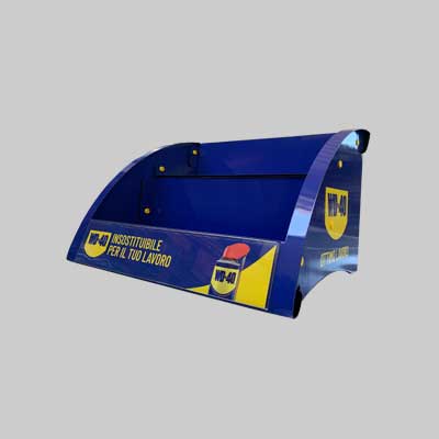 ESPOSITORE DA BANCO 'WD-40' VUOTO 10 Posti - WD-40