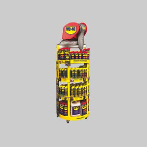 ESPOSITORE DA TERRA 'UNIVERSAL + SPECIALIST' WD-40 VUOTO 165 Posti - WD-40