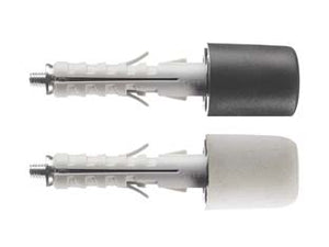 TASSELLO IN NYLON PARACOLPI PA 6 ENP/FP- - ø mm.9x40 bianco - 50 pezzi ELEMATIC