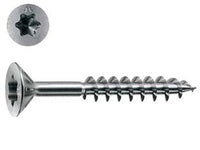 VITI PANEL-VIT PV TESTA SVASATA PIANA TORX ACCIAIO CHROMITING- - ø mm.6x150 - 100 pezzi MUSTAD