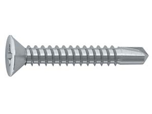 VITE AUTOPERFORANTE TSP CAVA PH IN ACCIAIO ZINCATO BIANCO- - ø mm.3,5x38 - 500 pezzi AMBROVIT