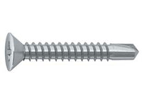 VITE AUTOPERFORANTE TSP CAVA PH IN ACCIAIO ZINCATO BIANCO- - ø mm.4,2x32 - 500 pezzi AMBROVIT