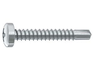 VITE AUTOPERFORANTE TC CAVA PH IN ACCIAIO ZINCATO BIANCO- - ø mm.4,2x32 - 500 pezzi AMBROVIT