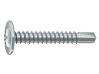 VITE AUTOPERFORANTE TMT RANELLATA CAVA PH IN ACCIAIO ZINCATO BIANCO- - ø mm.4,8x35 - 500 pezzi AMBROVIT