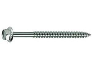 VITE TIRAFONDI PER LEGNO TESTA ESAGONO- - ø mm.6x120 - 100 pezzi AMBROVIT