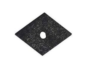 RONDELLA  A ROMBO IN RUBEROIDE RG- - mm.27x27 - 100 pezzi FRIULSIDER