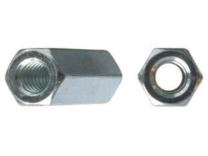 MANICOTTO ESAGONALE DI GIUNZIONE FILETTATO ZINCATO- - M 5 ø mm.8x20 - 200 pezzi AMBROVIT