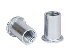 INSERTI FILETTATI A TESTA CILINDRICA IN ACCIAIO- - M6 - 200 pezzi