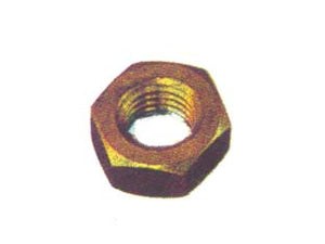 DADO ESAGONALE MEDIO IN OTTONE- - mm.12 - 25 pezzi