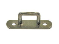 CAVALLOTTO RETTANGOLARE ZINCATO- - mm.25x20 - 50 pezzi