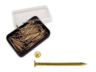 CHIODINI PER GANCI- - ø mm.1,3x23, in conf.100 pz. - 15 scatola