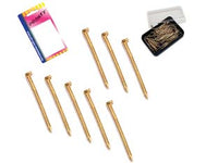 CHIODINI PER GANCI IN BLISTER- - in bl.80 pz. - 12 blister