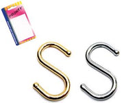 GANCIO A S- - mm.52 cromo conf. bl.2 pz. - 12 blister