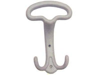 PORTABITO LADY BIANCO- - cm.9,5x14h. interfori cm.4,4 - 8 pezzi