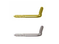 CANCANETTI A VITE PER BRIS BRIS- - ø mm.2x22 - acciaio ottonato - 50 pezzi