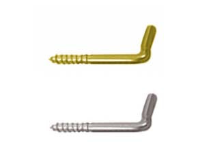 CANCANETTI A VITE PER BRIS BRIS- - ø mm.2x22 - acciaio ottonato - 50 pezzi