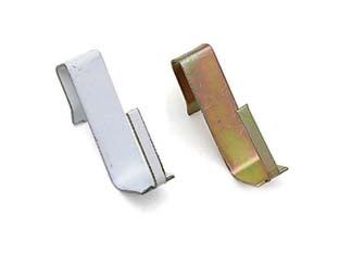 GANCI PER BRIS BRIS PER INFISSI IN ALLUMINIO- - bianco - 100 pezzi