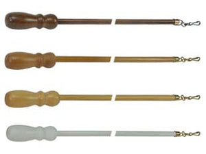 FRUSTA IN LEGNO- - cm.125 - bianco - 1 blister