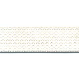 CINTINO NYLON BIANCO PER AVVOLGIBILI- - mt.50x mm.22h. in rotolo gr.23 per metro - 50 mt