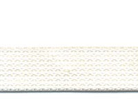 CINTINO COTONE BIANCO PER AVVOLGIBILI- - mt.50x mm.22h. in rotolo gr.23 per metro - 50 mt