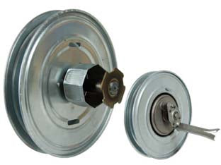 PULEGGIA RIDUTTORE PER AVVOLGIBILI RULLO OTTAGONALE  ø mm.230