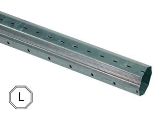 RULLO OTTAGONALE LISCIO Ø MM.60 PER AVVOLGIBILI  mt.2,2