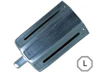 CALOTTA REGOLABILE PER AVVOLGIBILI LISCIA CON PERNO- - perno ø mm.12, calotta lungh. mm.85 - 5 pezzi