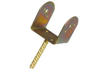 STAFFA A PAVIMENTO CON PERNO PER TRAVE- - mm.90x90x90h. - perno ø mm.14x140h. - 2 pezzi QUALITY