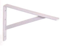 MENSOLA PESANTE VERNICIATA BIANCA CON SAETTA- - mm.400x30x240h. spessore mm.5 - 2 pezzi