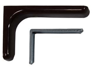 REGGIMENSOLE PER ARREDAMENTO NERE- - mm.180, spessore mm.14 - 2 pezzi