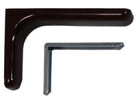 REGGIMENSOLE PER ARREDAMENTO NERE- - mm.240, spessore mm.14 - 2 pezzi