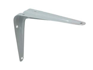 MENSOLA NERVATA- - mm.75x100 colore bianco - 24 pezzi QUALITY