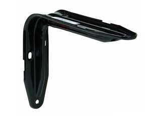 MENSOLA EUROPA NERA- - mm.200x38x140h. colore nero - 10 pezzi