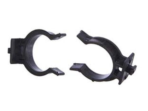 GANCI PER ZOCCOLO CUCINA IN PLASTICA NERA- - ø mm.28 - 200 pezzi