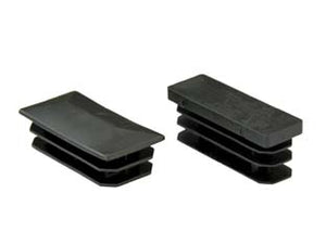 PUNTALI ALETTATI INTERNI PER TUBO RETTANGOLARE- - mm.30x40x25h. base piramidale - 50 pezzi