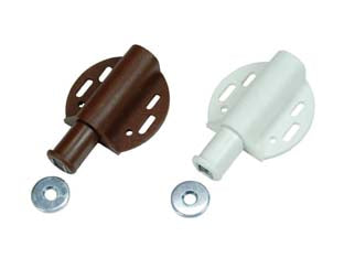 CRICCHETTO MAGNETICO AUTOMATICO A SCATTO DA APPLICARE- - colore bianco - 20 pezzi