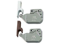 CRICCHETTO A SPINTA MINI LATCH CON RISCONTRO- - mm.36x28x11 - marrone - 50 pezzi BORSANI