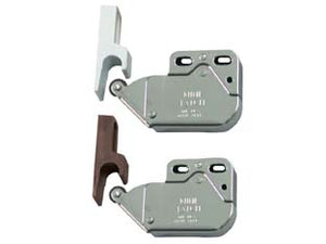 CRICCHETTO A SPINTA MINI LATCH CON RISCONTRO- - mm.36x28x11 - marrone - 50 pezzi BORSANI