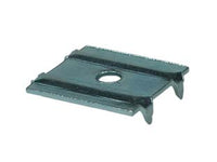 PIASTRINA FERMASCHIENALE A QUATTRO PUNTE- - mm.21x17x4h. - 500 pezzi