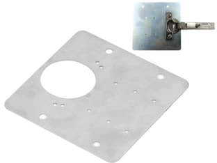 PIASTRA DI RIPARAZIONE SEDI CERNIERE INCASSO JOLLY IL RIPARA FACILE- - mm.90x90 - 12 pezzi