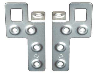 ATTACCAGLIE PER PENSILI ZINCATE- - DX - 50 pezzi