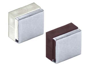 GIUNZIONI DI ASSEMBLAGGIO CON PIASTRA- - mm33x18x29h. plastica colore bianco - 10 pezzi