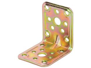 PIASTRA DI GIUNZIONE PESANTE AD ANGOLO LARGHEZZA MM.50 ART.771- - mm.40x40x50 - spessore mm.2,2 - 50 pezzi ALDEGHI