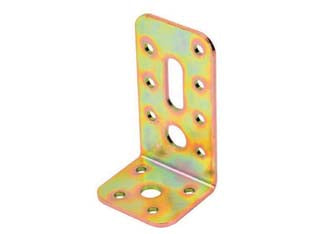 PIASTRA DI GIUNZIONE PESANTE REGOLABILE ART.750- - mm.90x45x50 - spessore mm.2,8 - 10 pezzi ALDEGHI