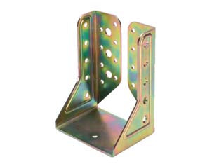 SUPPORTO CHIUSO PER TRAVE ART.785- - mm.121x160 - spessore mm.2 - 2 pezzi ALDEGHI