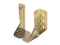 SUPPORTO APERTO UNIVERSALE PER TRAVE ART.786- - mm.24,5x100 - spessore mm.2 - 2 pezzi ALDEGHI