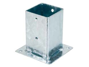 SUPPORTO A PAVIMENTO CON PIASTRA PER TRAVE ART.799  mm.161x161    ALDEGHI